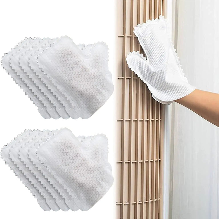 Dusting Gloves Dual-Sided Microfiber Cleaning Mitt for Home Use
