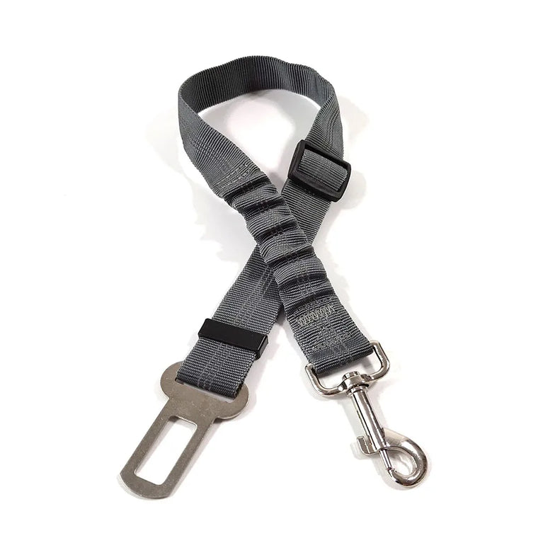Adjustable Reflective Dog Car Seat Belt Harness With Lights Safety Travel Belt