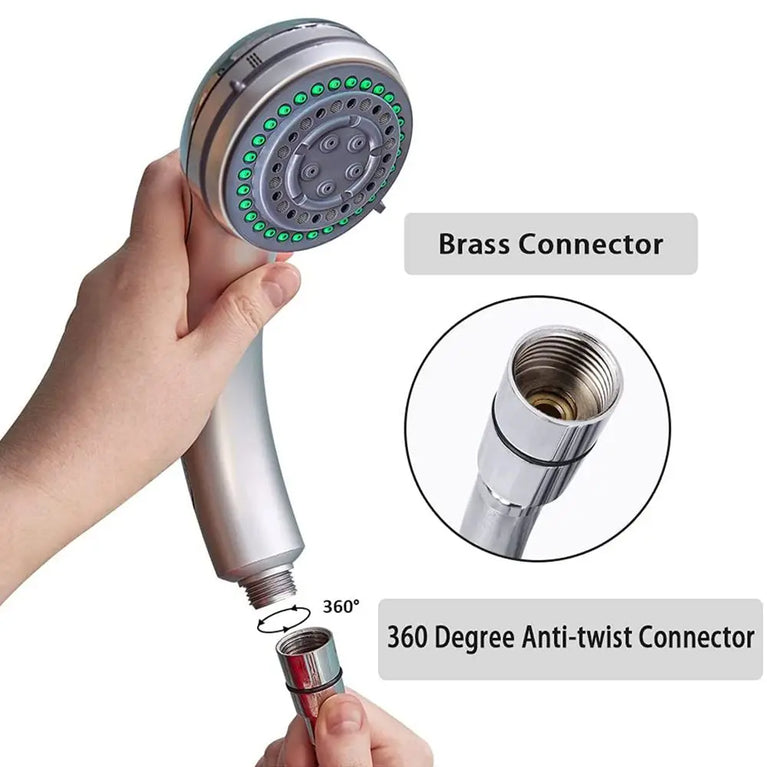 Flexible Handheld Shower Hose | Anti-Winding & Explosion-Proof Bathroom Water Tube