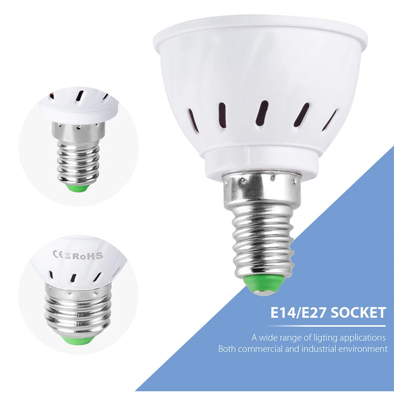 Full Spectrum LED Grow Light Bulb | SMD 2835 Phytolamp for Indoor Cultivation