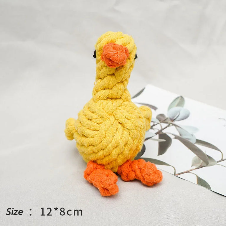 1pcs Bite Resistant Pet Dog Chew Toys Rope Knot Ball Dogs Toys Pets