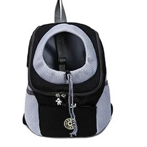 Outdoor Pet Dog Carrier Backpack Front Bag Mesh Double Shoulder Travel Bag