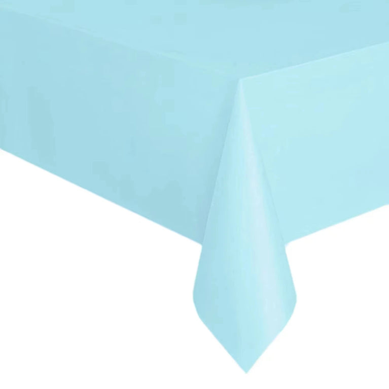 1PC 137x183cm Plastic Rectangle Disposable Table Cover Party Tablecloth Waterproof Event Decor