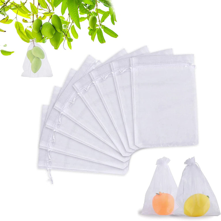 Fruit Protection Netting Bags | Reusable Organza Mesh for Pest & Bird Control