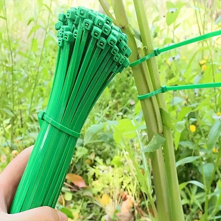Reusable Garden Cable Ties | Adjustable Plant & Shrub Support Fasteners