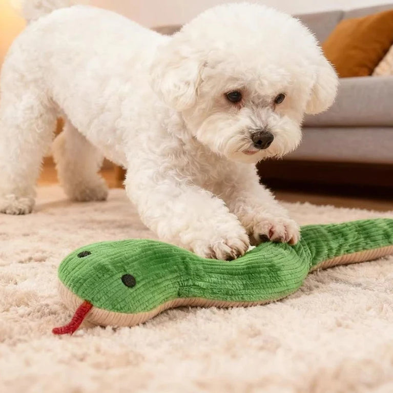 HOT SALE DOG SNAKE INTERACTIVE TOY FOR DOGS 16.5 INCHES