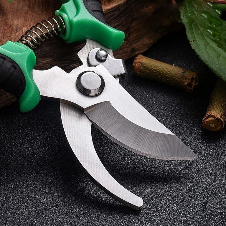Easy Use Metal Garden Scissors Hand Pruners Tree Pruner Tool
