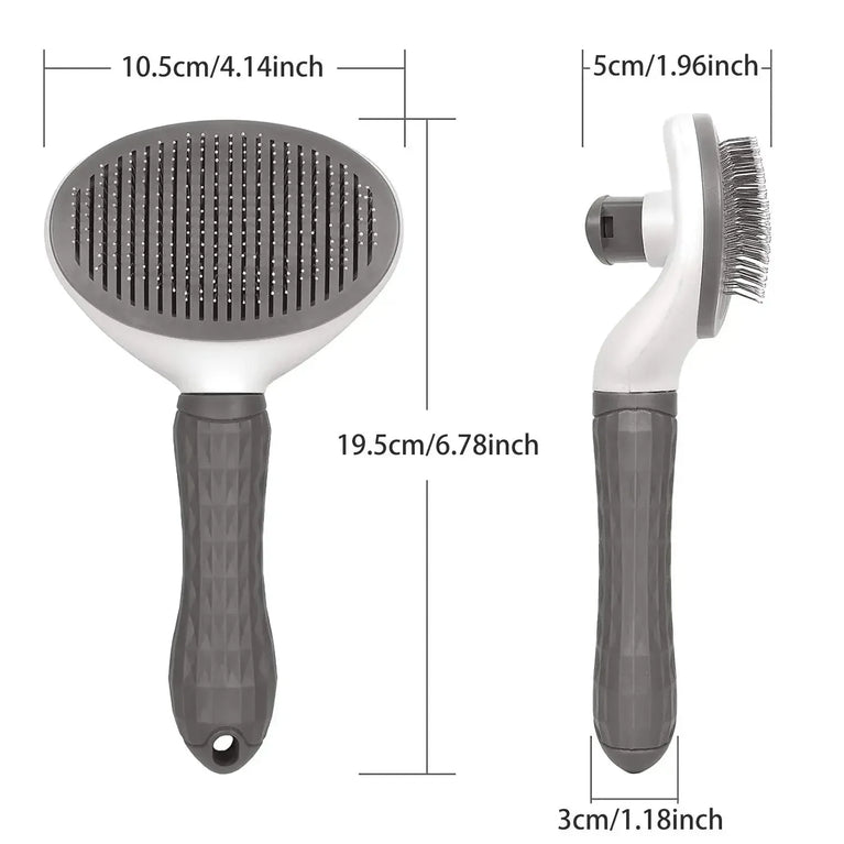 Pet Dog Brush Cat Comb Self Cleaning Pet Hair Remover Grooming Tool