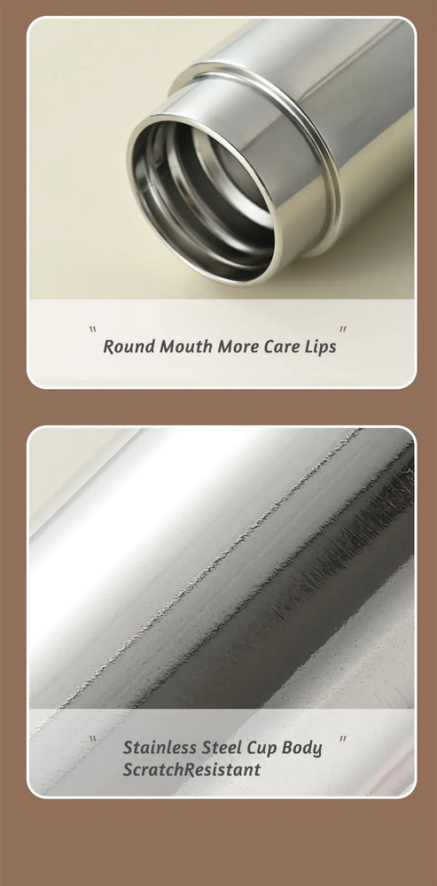 Mini 316 Stainless Steel Insulated WaterBottle Vacuum Flask 180ml