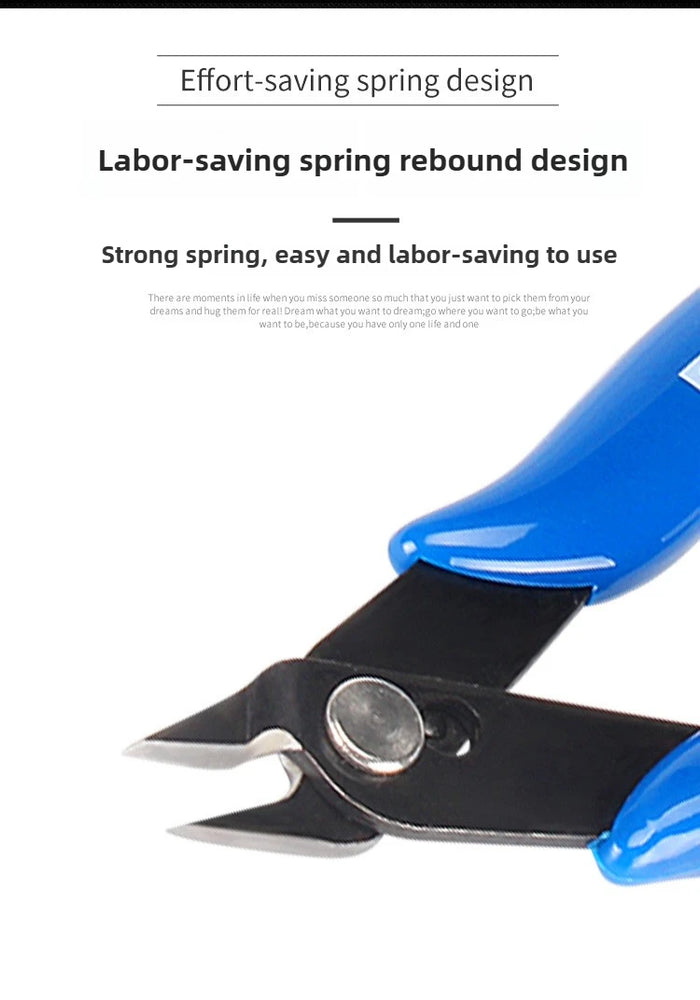Diagonal Wire Cutters | Precision Electronic Side-Cutting Pliers