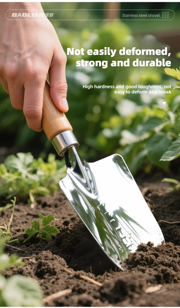 Stainless Steel Garden Shovel Tool Mini Spade Gardening Shovel Kit