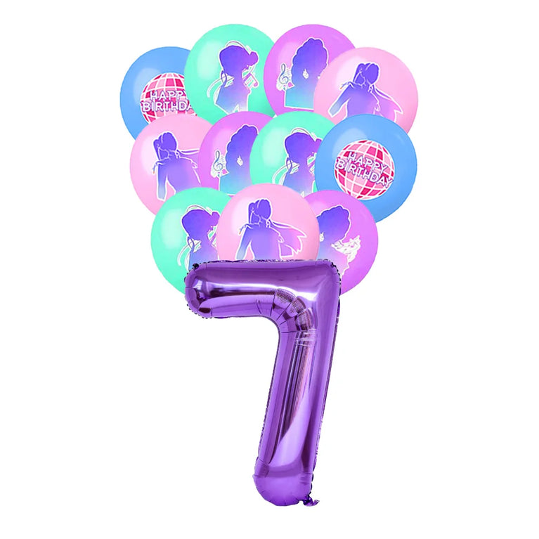 Disposable Party Tableware Set for Birthday Party Decoration
