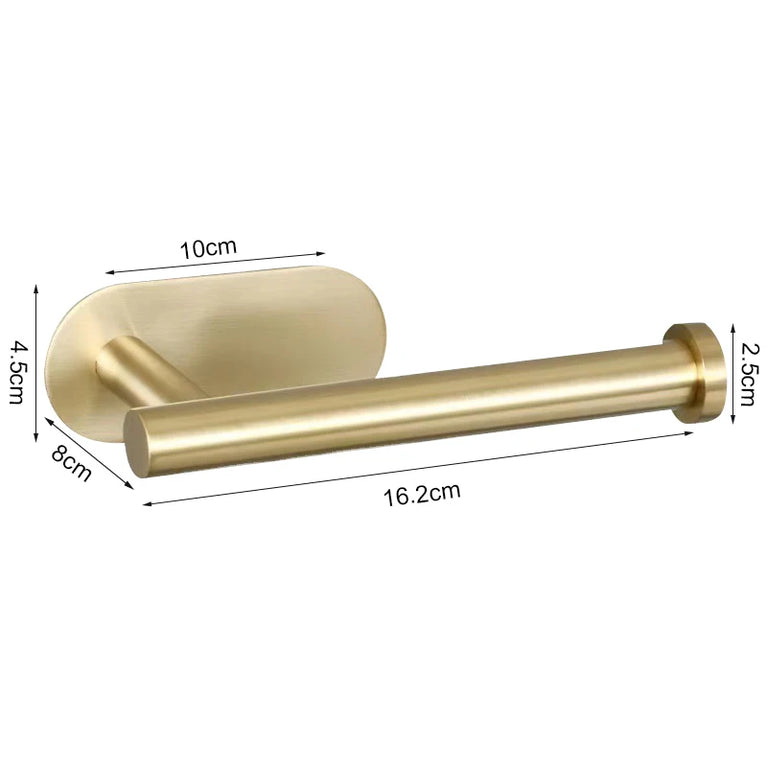 Stainless Steel Paper Towel Holder | Multi-Function Wall Mount & Under Cabinet Rack