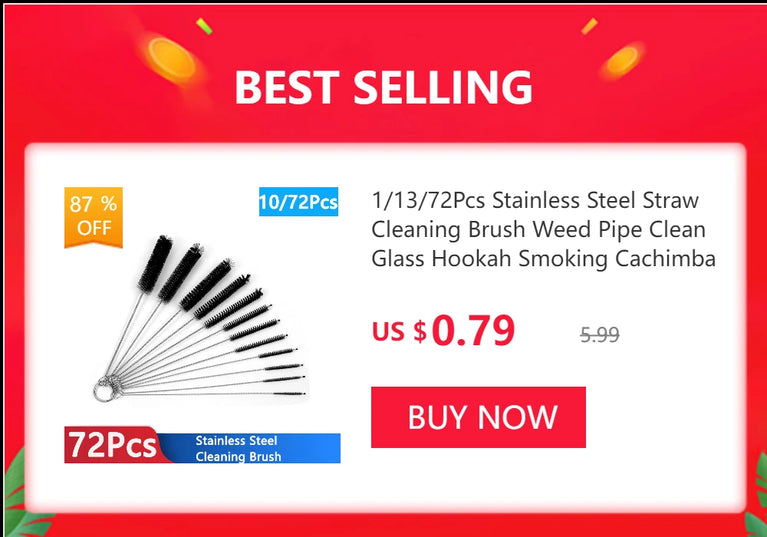 Glass Straws Eco Friendly Reusable Drinking Straw Set with Brushes Bar Accessories