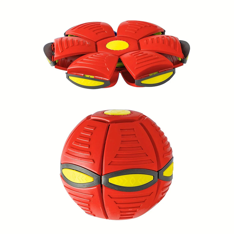 Flying Saucer Bouncing Ball Magic Ball Toy Pet Flying Disc Dogs