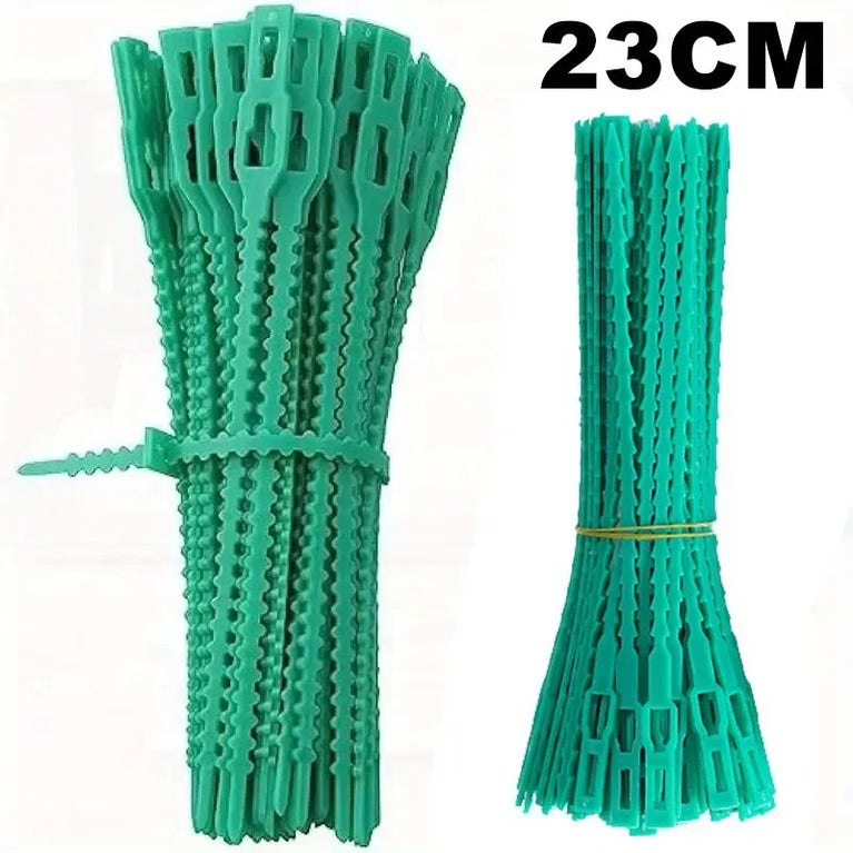 Reusable Garden Cable Ties | Adjustable Plant & Shrub Support Fasteners