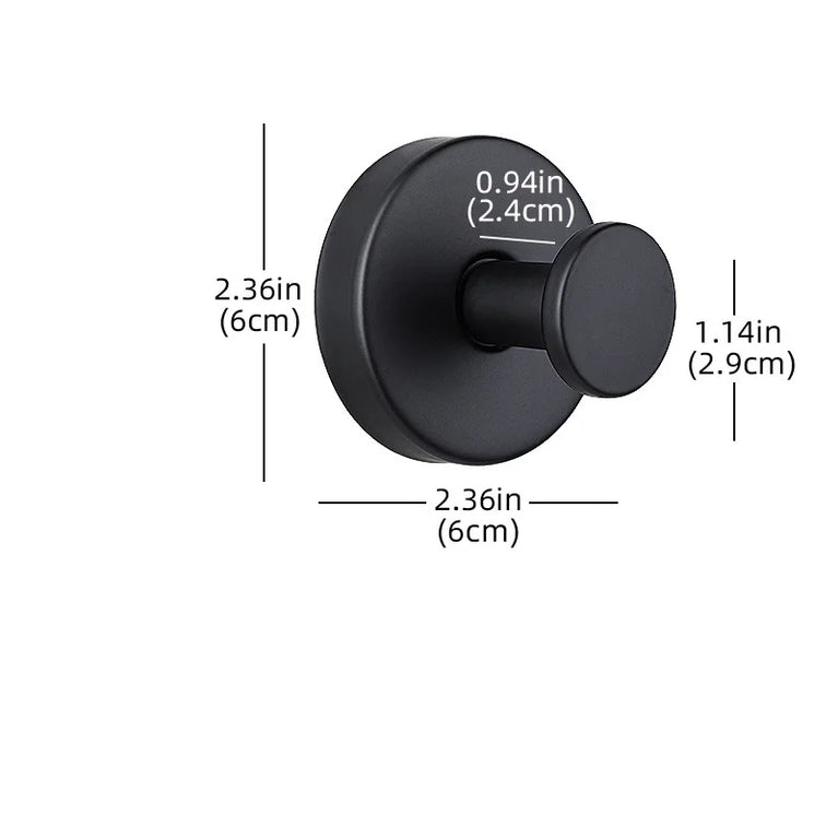 Bathroom Vacuum Suction Cup Hooks Towel Robe Holder Rack Stainless Steel Hook Hanger For Shower Glass Self Adhesive Wall Hooks