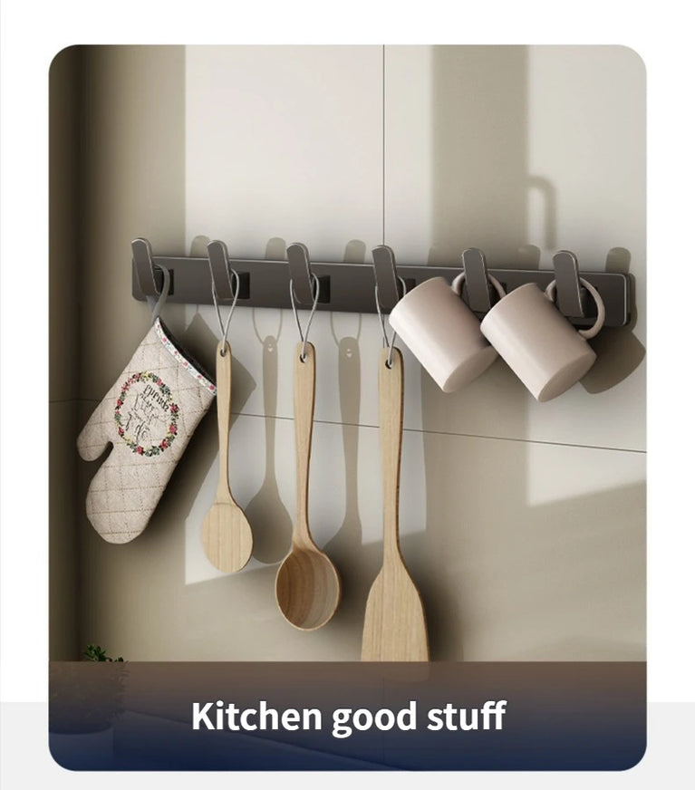 Adhesive Hooks Strong Hook Wall hanger Sticker Hanging Coat Rack Clothes Hanger Shower Robe Hook Kitchen Bathroom Towel Hooks