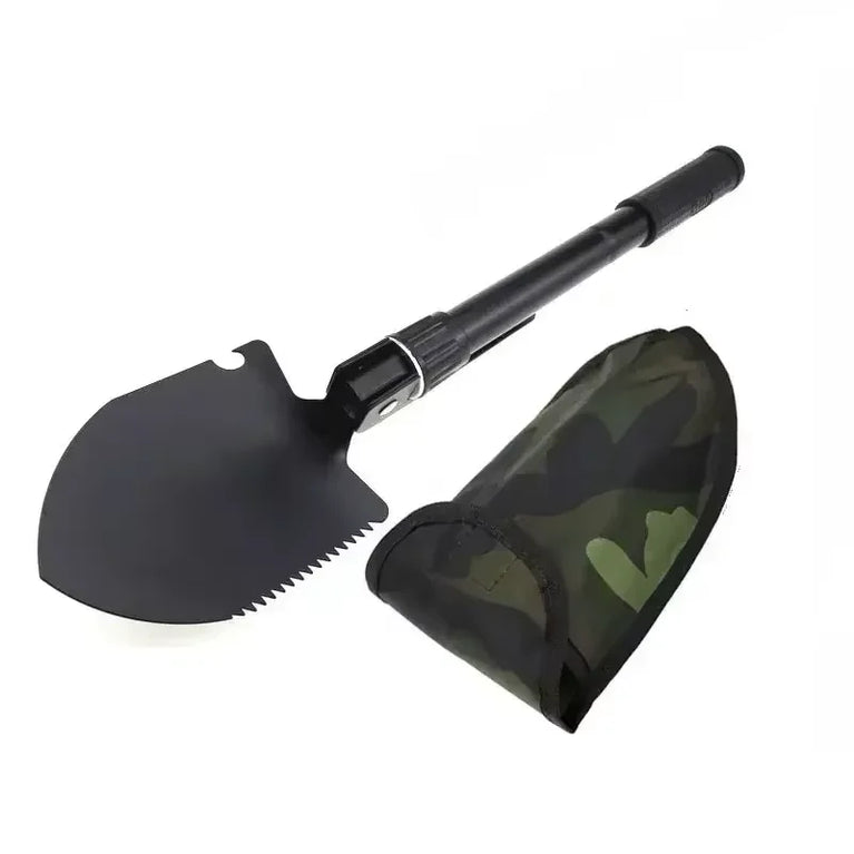 Multifunctional Folding Tactical Shovel | High-Strength Survival EDC Tool