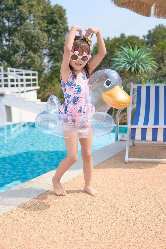 Baby Float with Sunshade | Flamingo & Unicorn Pool Swimming Ring