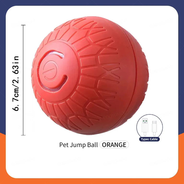 Smart Interactive Dog Toy Ball | Automatic Bouncing Rolling Toy