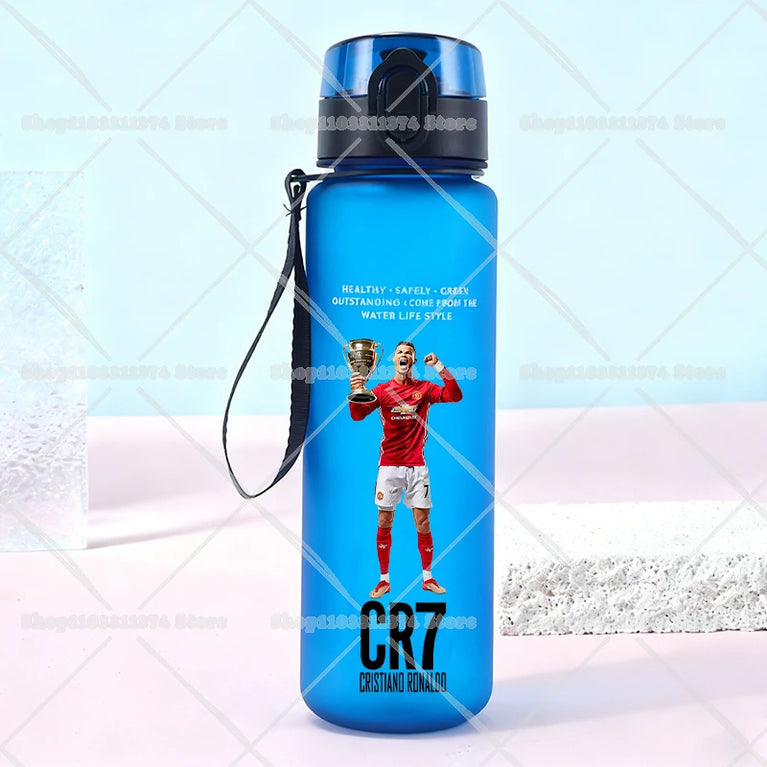 650ML Cartoon Football Sports Waterbottle Gym Travel Drinking Cup