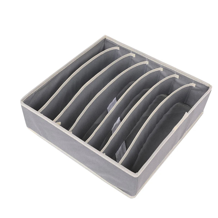 Non-Woven Underwear & Sock Organizer | Foldable Wardrobe Drawer Divider