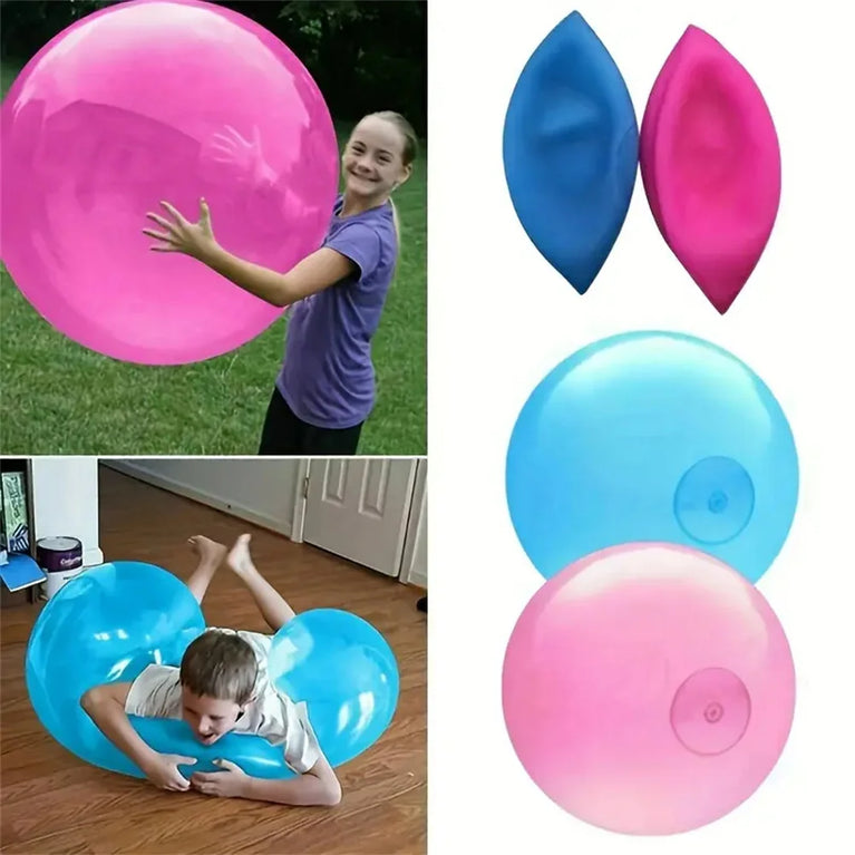Giant Inflatable Bubble Ball | 70cm Heavy-Duty Jelly Bouncy Toy