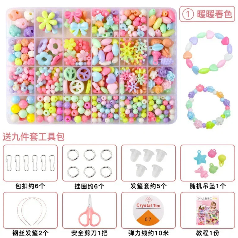 DIY Polymer Clay Beads Jewelry Making Kit | Creative Crafts for Kids