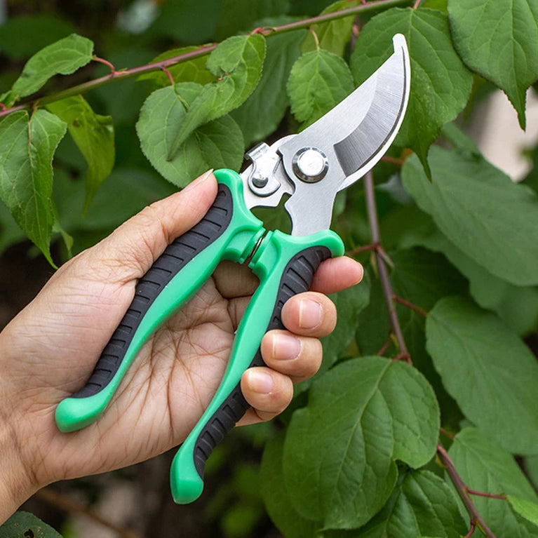 Easy Use Metal Garden Scissors Hand Pruners Tree Pruner Tool
