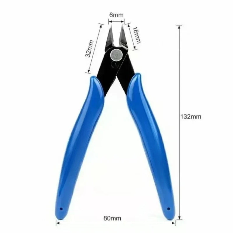 Diagonal Wire Cutters | Precision Electronic Side-Cutting Pliers