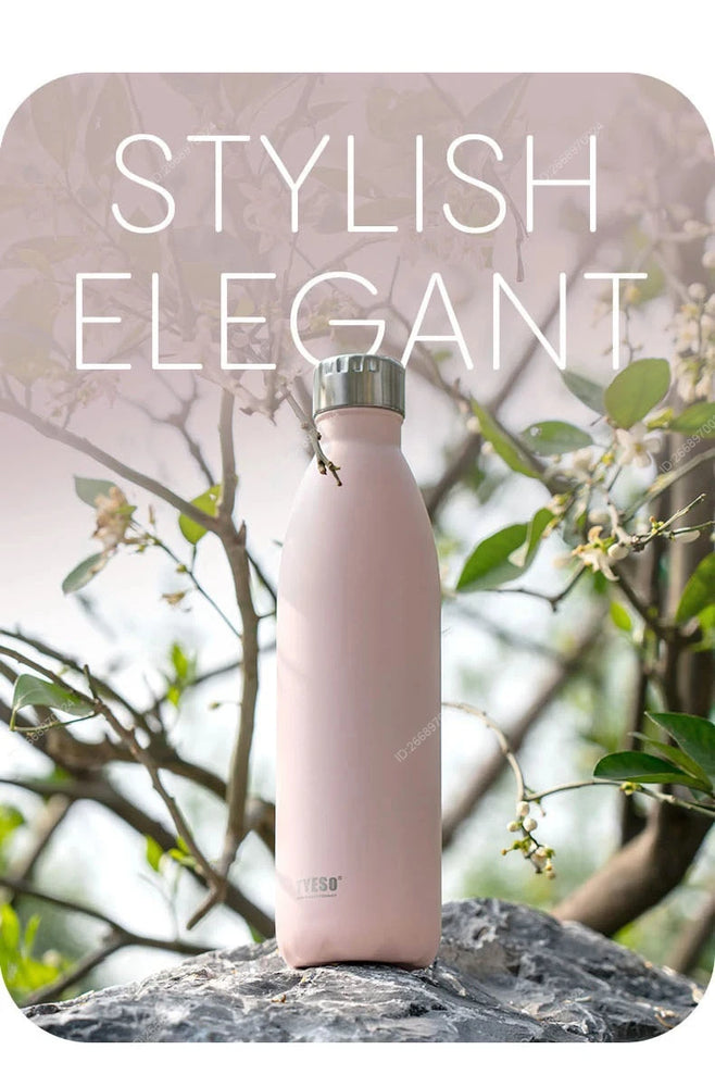 750ml Vacuum Insulated Stainless Steel Cola-Shaped Water Bottle Flask