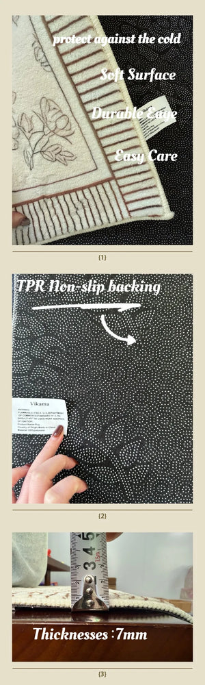 Cloud Pattern Non-Slip Washable Area Rugs for Modern Home Decor