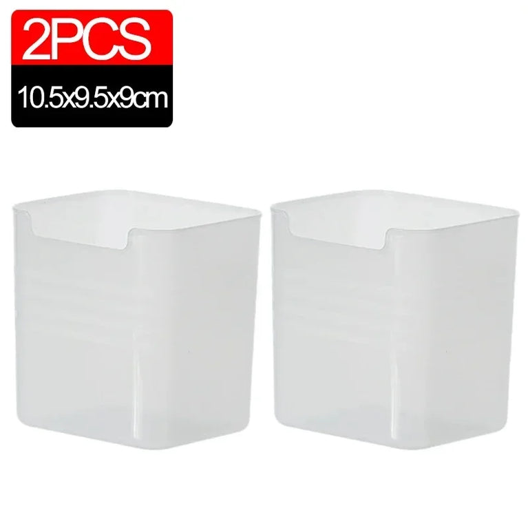 Refrigerator Storage Boxes Fresh Food Organizer Kitchen Container Set