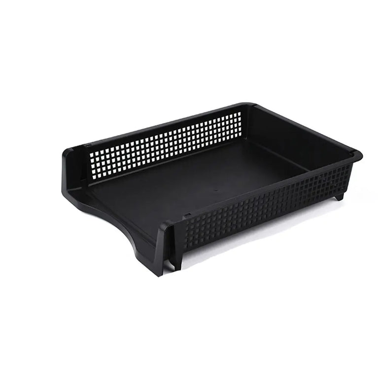 Stackable A4 Document Organiser | Laminated Plastic Desktop File Rack