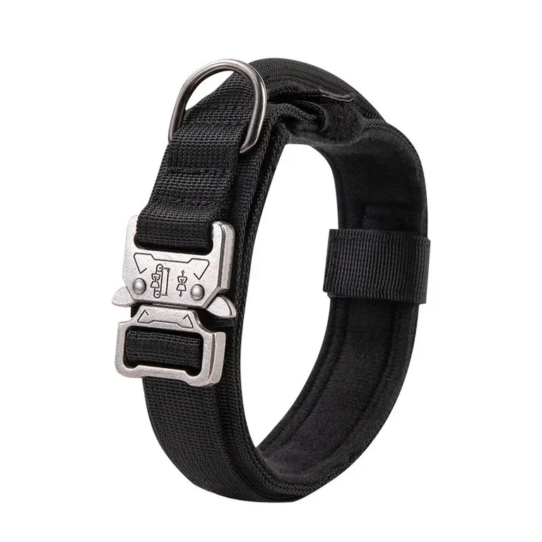 Outdoor Sports Style Tactical Dog Collar Usable Training Traction