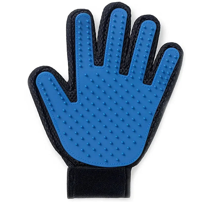 Pet Silicone Grooming Gloves Hair Removal Bath Massage Tool for Cats