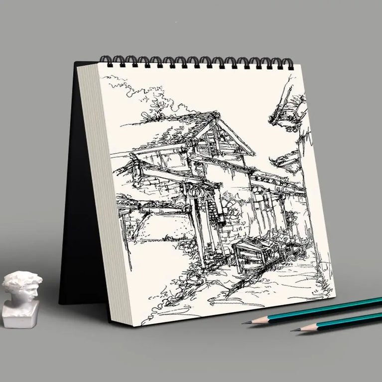 Spiral Bound Coil Sketchbook | Professional Acid-Free Drawing Pad