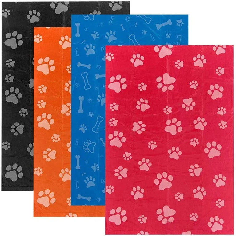 120 Rolls Dog Poop Bag Outdoor Cleaning Pet Supplies 15 Bags Roll