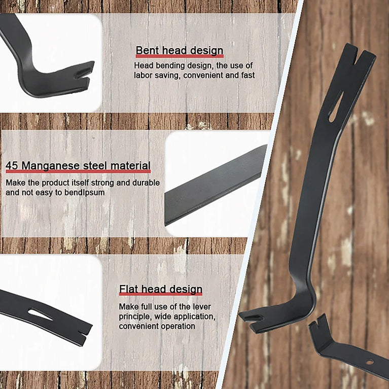 Multifunctional Hand Crowbar | High-Hardness 45 Manganese Pry Bar
