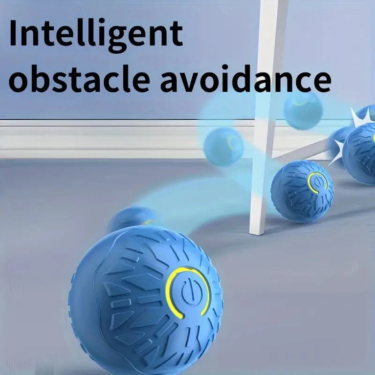 Smart Interactive Dog Toy Ball | Automatic Bouncing Rolling Toy