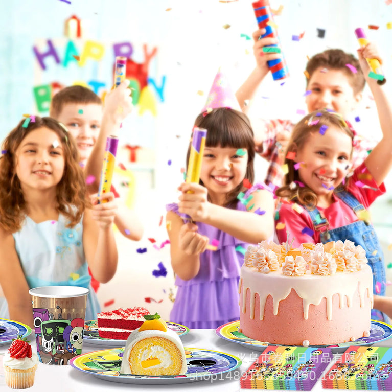 Dandy’s World Theme Party Collection | Comprehensive Event Decor & Tableware