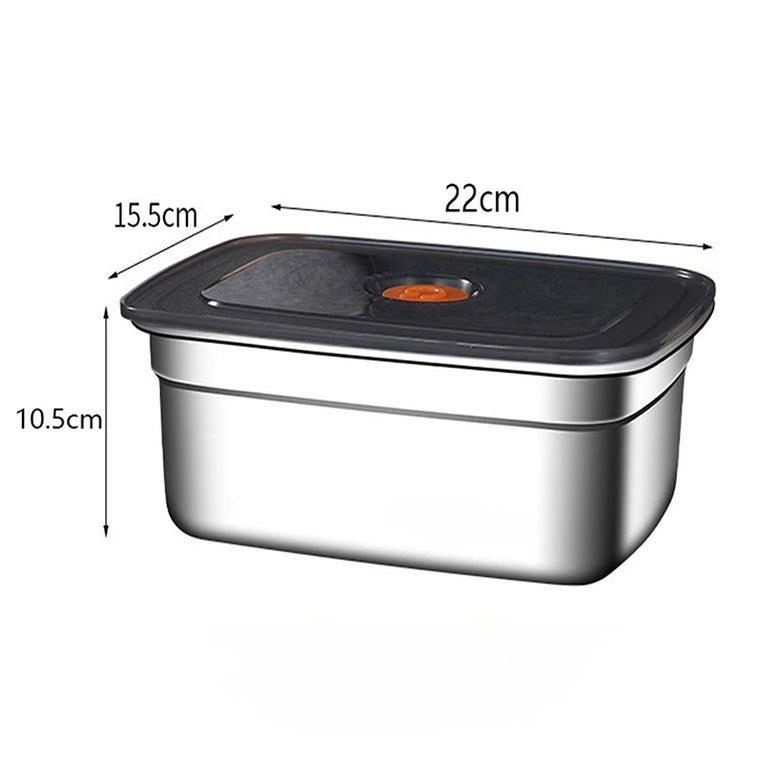 304 Stainless Steel Leakproof Lunch Box Bento Container Storage Box