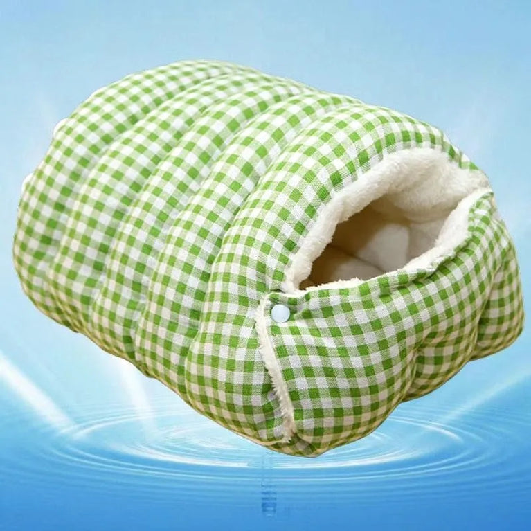 Foldable Winter Pet Sleep Bed Bag Cat Heating Pad Cooling Cat Bed