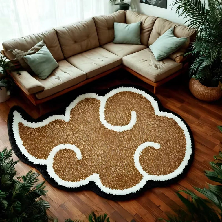 Cloud Pattern Non-Slip Washable Area Rugs for Modern Home Decor