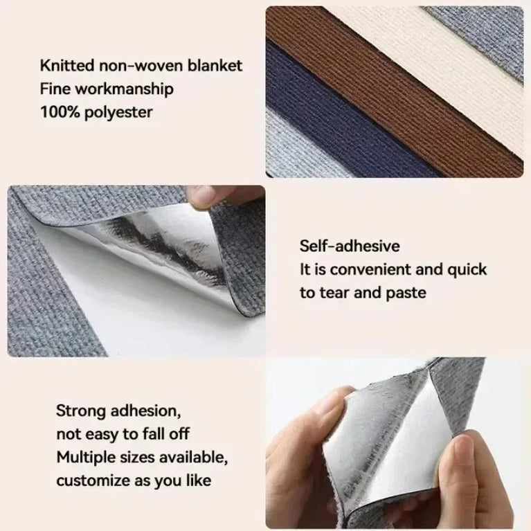 Trimmable Cat Scratching Mat Sofa Protector Cat Scratch Carpet Self Adhesive Cat Furniture Guard