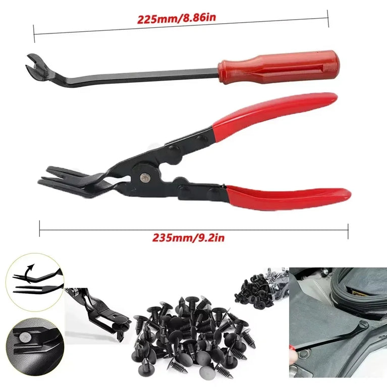 Professional Car Clip Removal Pliers | Heavy-Duty Auto Body & Trim Fastener Tool