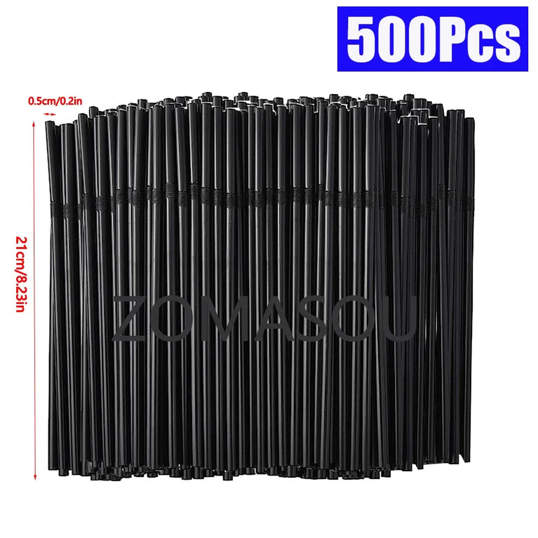 50-6000Pc Colorful Drinking Straws for Party Cocktail Use