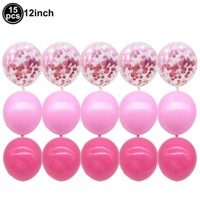 Solid Light Pink Girls Birthday Party Disposable Tableware Set Cups Plates