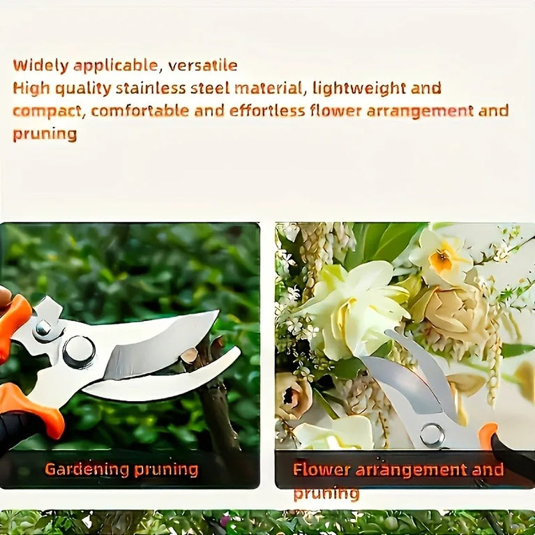 Easy Use Garden Scissors Hand Pruners Tree Pruner Tool